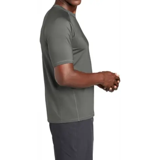 Mafoose Men's PosiCharge Short Sleeve UV Protection Quick-Dry Rashguard T-shirt image {5}