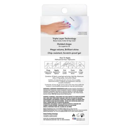 Dashing Diva Glaze Design Nail Art - Abstract Ivy - 32ct image {5}