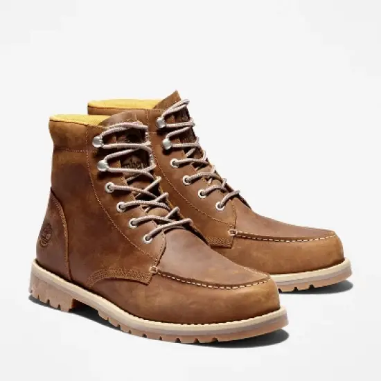 Timberland Men's Redwood Falls Waterproof Moc-Toe Boots image {4}