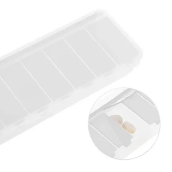 Unique Bargains 7 Grid Design Pill Case 1 Pc image {2}