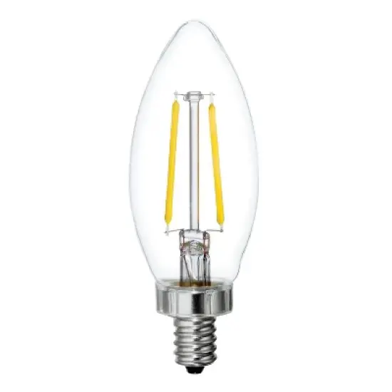 GE 2pk Cool Daylight 40W CAC LED Light Bulbs image {2}