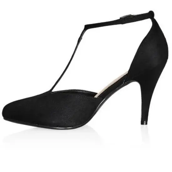 Women's WIDE FIT Stefania Heel - black | CITY CHIC image {2}