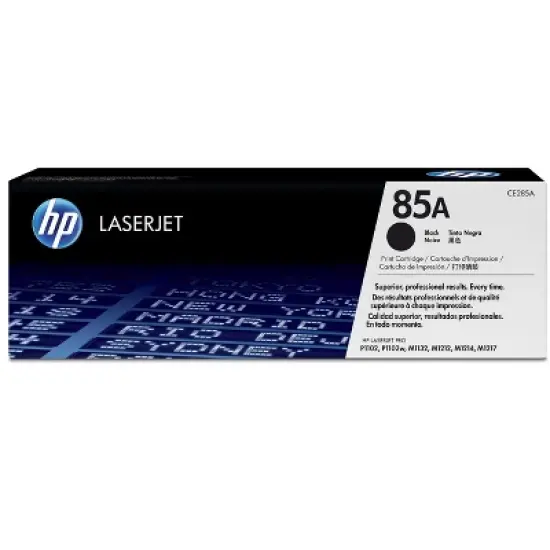 HP 85A Black Original LaserJet Toner Cartridge, ~1,600 pages, CE285A image {6}