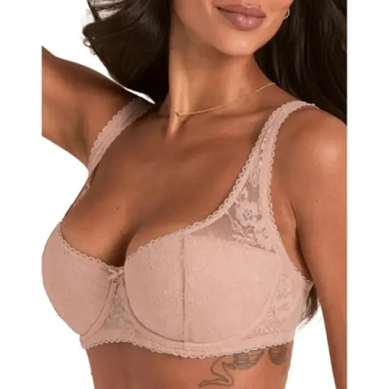 Adore Me Women's Alexiane Balconette Bra image {2}