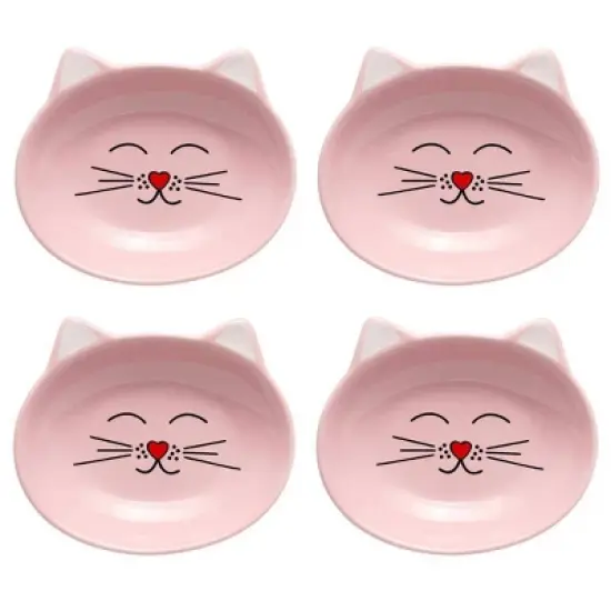 Park Life Designs 1c Oscar Dishes Cat Bowl - Pink image {5}