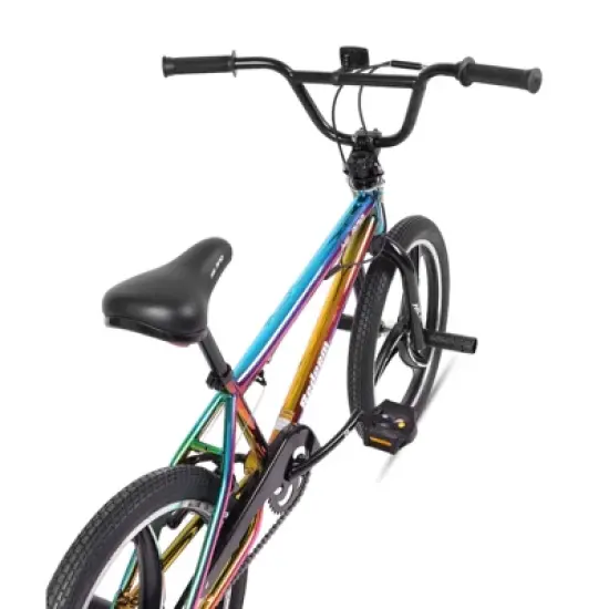 Hiland 20" Kids BMX Bike for Boys Girls, 360&deg; Rotor Freestyle, 4 Pegs, 3/5 Spoked Wheel image {10}