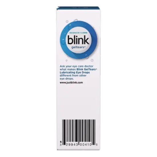 Blink Gel Tears Lubricating Dry Eye Drops - 0.34 fl oz image {8}