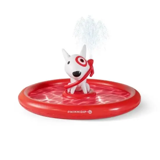 MINNIDIP Target Fountain Bullseye: PVC Outdoor Play Sprinkler for Kids image {11}
