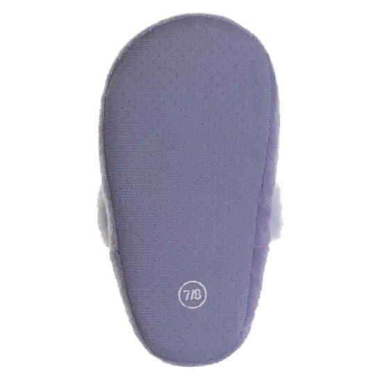 Disney Frozen Girl Slippers - Elsa and Anna Plush Lightweight Warm Comfort Soft Aline House Shoes - Purple (sizes 5-12 Toddler-Little Kid) image {6}
