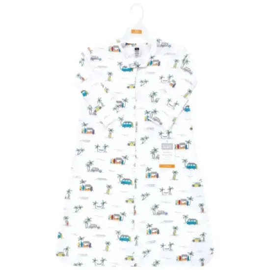 Hudson Baby Long Sleeve Cotton Jersey Sleeping Bag, Sack, Blanket, Surfer Dude image {1}