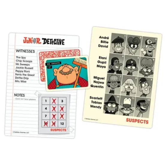 Buffalo Games Junior Detective Board Game image {4}