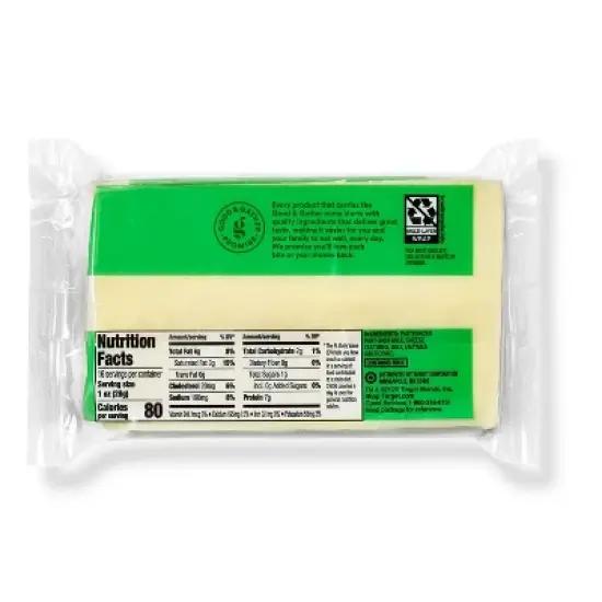Chunk Mozzarella Cheese - 16oz - Good & Gather&trade; image {1}