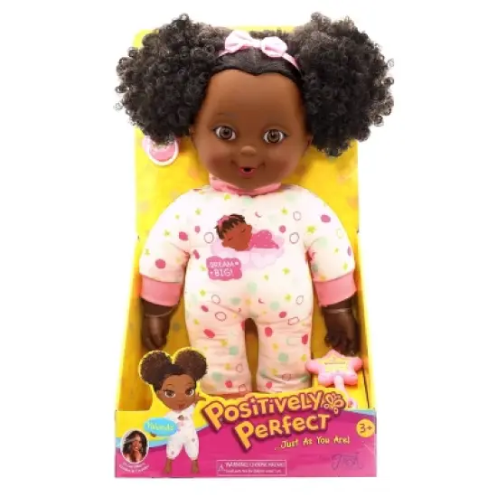 Positively Perfect 14" Yolanda Toddler Doll - Brown Hair/Brown Eyes image {5}