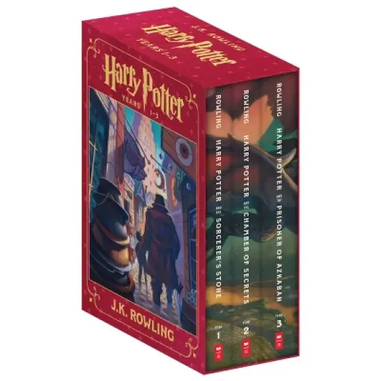 HARRY POTTER BOXSET BOOKS 1-3 - by J.K. Rowling (Paperback) image {1}