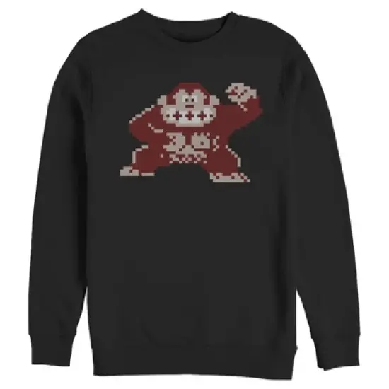 Men's Nintendo Donkey Kong Arcade Sweatshirt image {2}