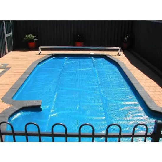 Pool Central 20' x 40' Rectangular Heat Wave Solar Blanket Swimming Pool Cover - Blue image {2}