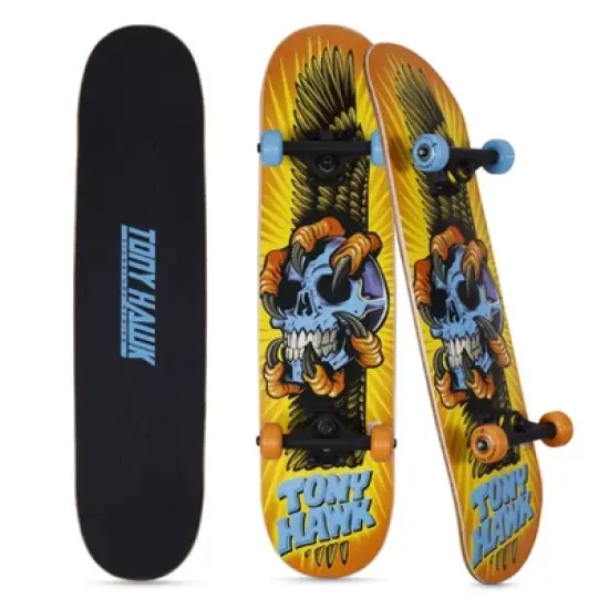Tony Hawk 31" Skateboard - Signature Series Skateboard with Pro Trucks, Full Grip Tape, 9-Ply Maple Deck, Ideal for All Experience Levels image {7}