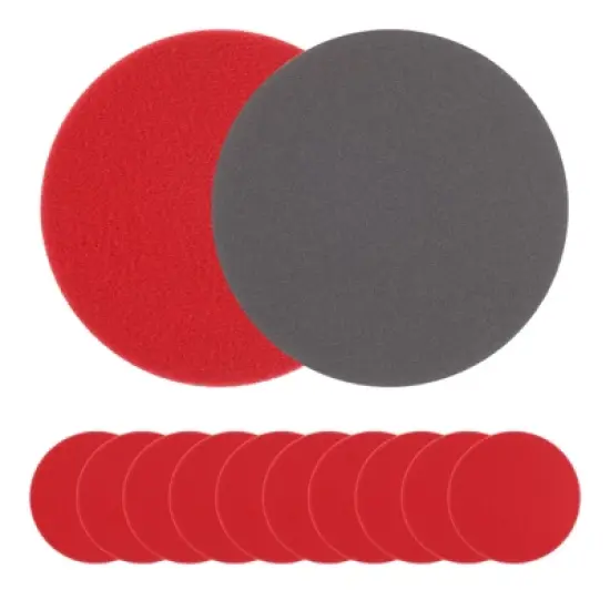 Unique Bargains Sanding Polishing Bowling Pads for Different Texture Balls 12 Pcs image {5}