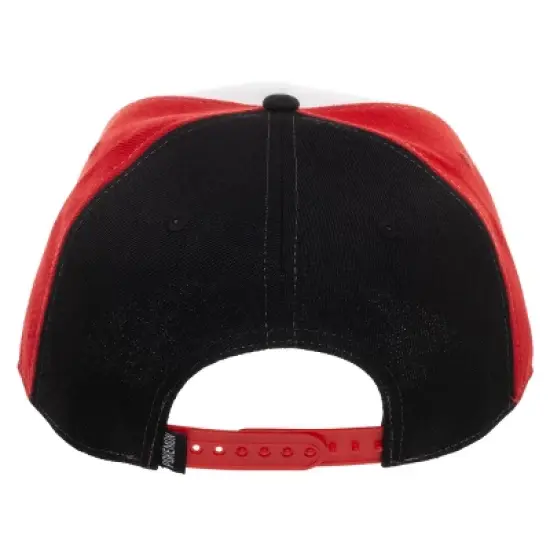 Pokemon Pokeball Adjustable Hat with Pre-Curved Bill image {3}