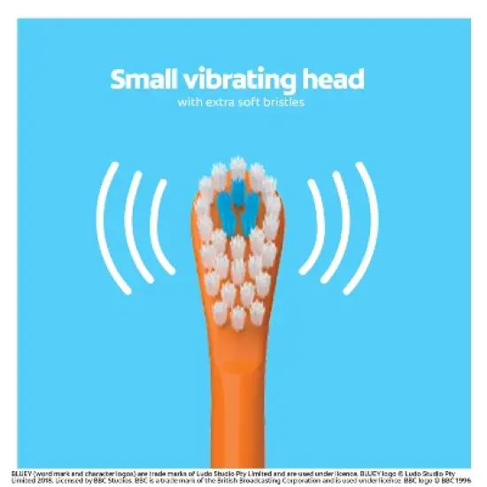 Colgate Kids' Battery Toothbrush - Bluey Bingo - Extra Soft image {3}