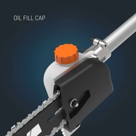 Worx WA0222 40V Nitro Driveshare Pole Saw Attachment image {4}