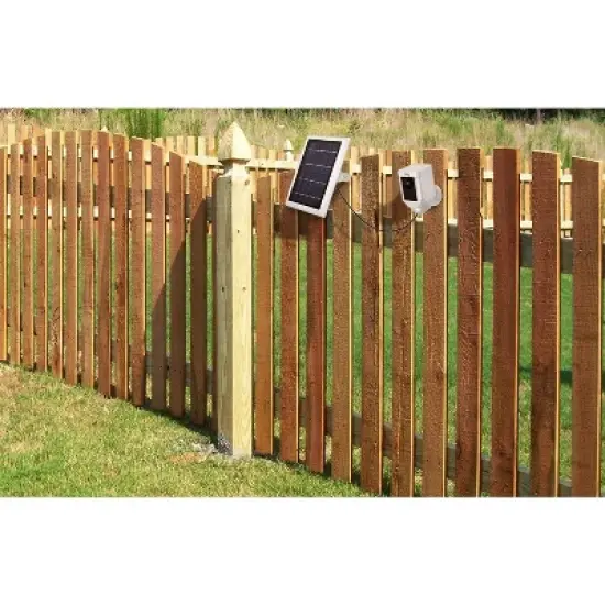 Wasserstein Solar Panel Compatible with Ring Spotlight Cam Battery and Ring Stick Up Cam Battery (1 Pack) image {6}