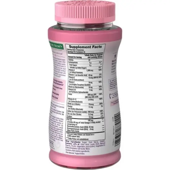 Nature's Bounty Optimal Solutions Prenatal Gummies - Strawberry - 50ct image {1}