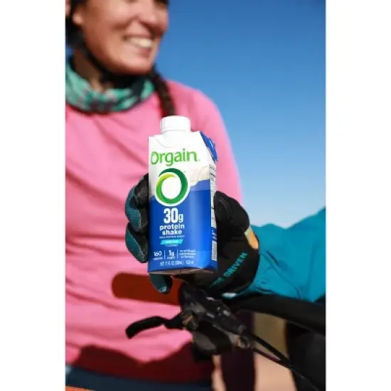 Orgain 30g Protein Shake - Vanilla - 4pk/11 fl oz image {8}