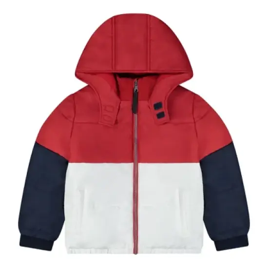Andy & Evan  Toddler  Boys Colorblocked Puffer Jacket image {2}