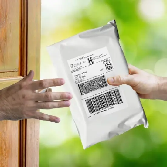 UOFFICE Pack of 100 White Poly Bubble Mailer Bags 7.25"x12"- #1 Envelopes image {7}