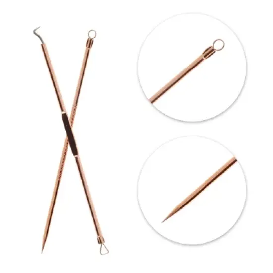 Unique Bargains Professional Portable Pimple Extractor Tool Kit 1 Set image {2}