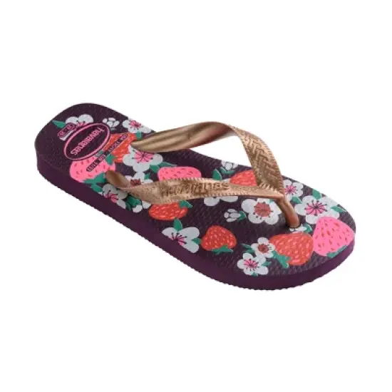 Havaianas - Girl's Strawberry Flowers Flores Flip Flop Sandals image {2}