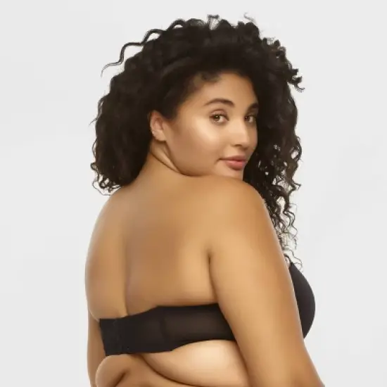 Paramour Women's Marvelous Strapless Bra - Black 34D image {2}