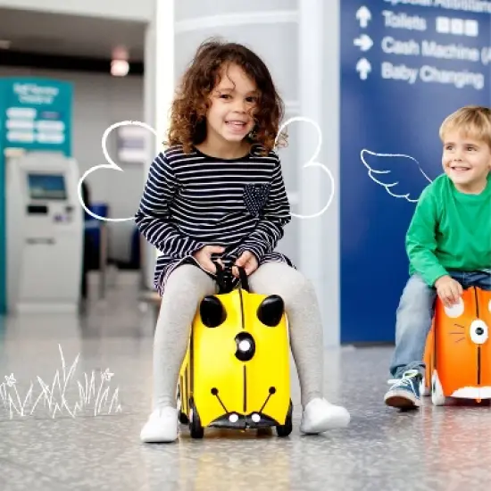 Trunki Kids' Ride-On Hardside Carry On Suitcase image {1}