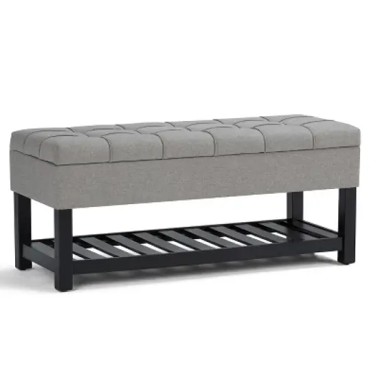 44" Wyatt Storage Ottoman Bench - WyndenHall image {13}