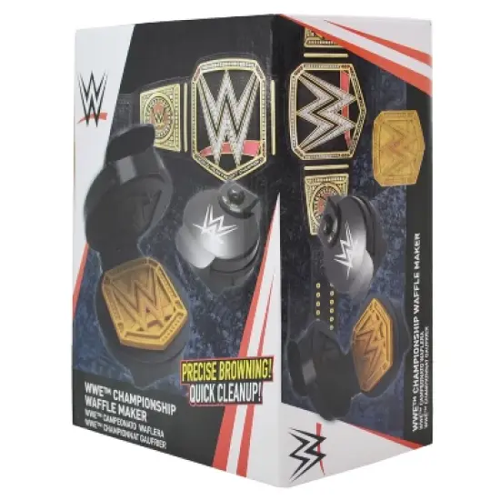 WWE Championship Belt Waffle Maker image {3}
