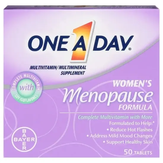 One A Day Women's Menopause Multivitamin with Vitamin A, C, D, E, Zinc &ndash; 50 Count for Immune Health & Bone Support image {6}