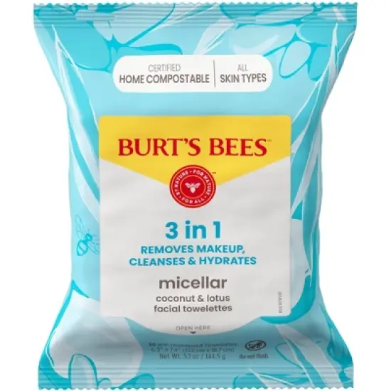 Burt's Bees Facial Cleansing Towelettes - 30ct image {9}