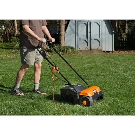 Worx WG850 12 Amp 14" Corded Electric Dethatcher image {3}