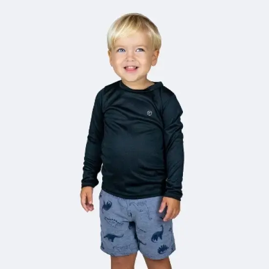 Vapor Apparel Toddler Long Sleeve Rash Guard Swim Shirt image {5}