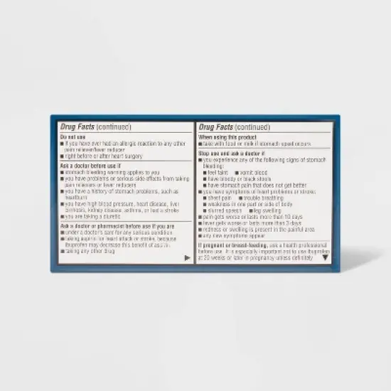 Ibuprofen Mini Gelcaps (NSAID) - 160ct - up&up&trade; image {2}