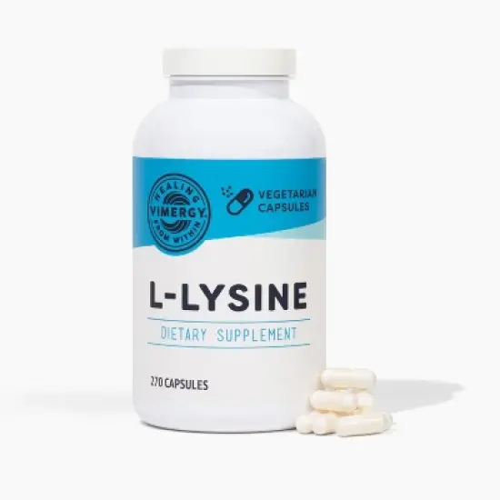 Vimergy L-Lysine 500MG Capsules image {7}