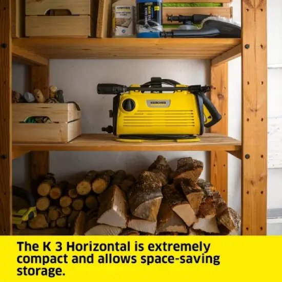 Karcher K 3 Horizontal Electric Pressure Washer, Max 1800 PSI, 1.4 GPM image {5}