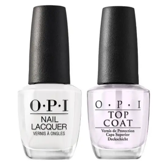 OPI Nail Laquer and Top Coat - 2pk  image {10}