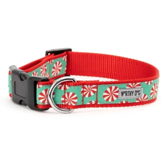 The Worthy Dog Peppermints Dog Collar image {3}