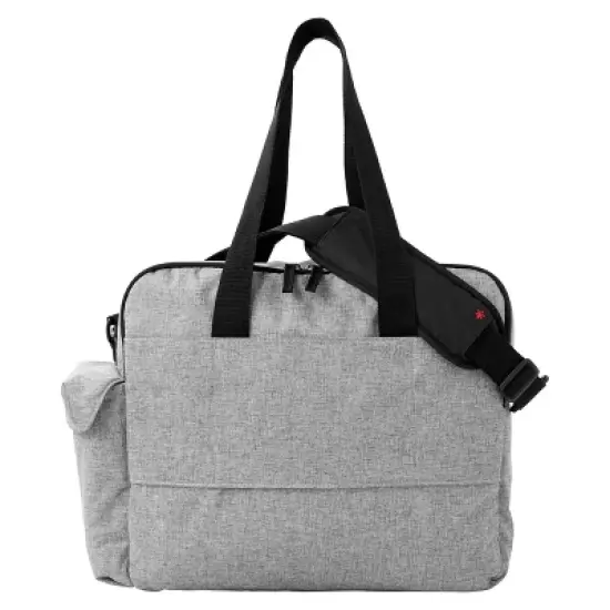 Skip Hop Duo Signature Diaper Weekender Bag - Gray Melange image {13}