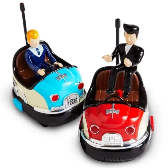 FAO Schwarz Premium 2-Player Remote Control Toy Bumper Car Set image {3}