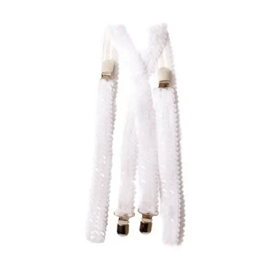 Dress Up America Sequined Suspenders - One Size image {4}
