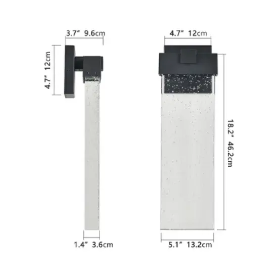 Gulches Outdoor Wall Lights - Weatherproof Sconce, Multi-Bulb (2 Pack) image {11}