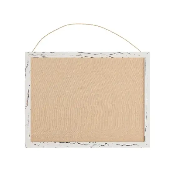 Emma and Oliver Wall Mount Linen Board with Wooden Push Pins image {10}